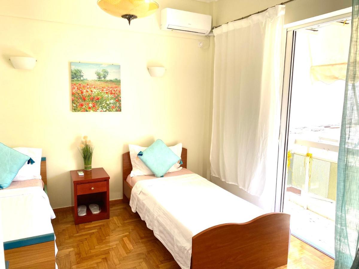 Quiet Near Subway And Acropolis 2 Bedrooms Apt Atény Exteriér fotografie